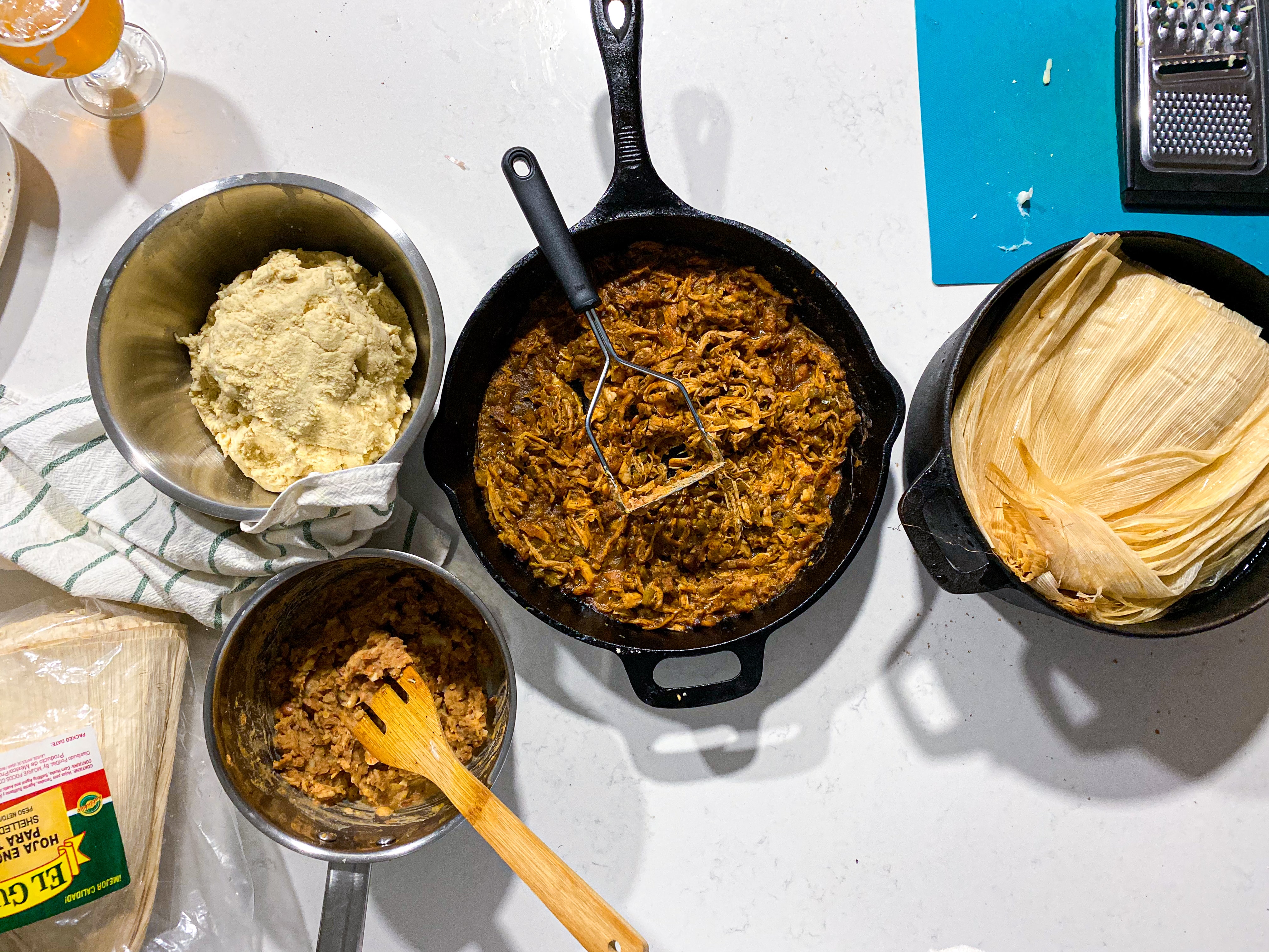 ingredients for tamales