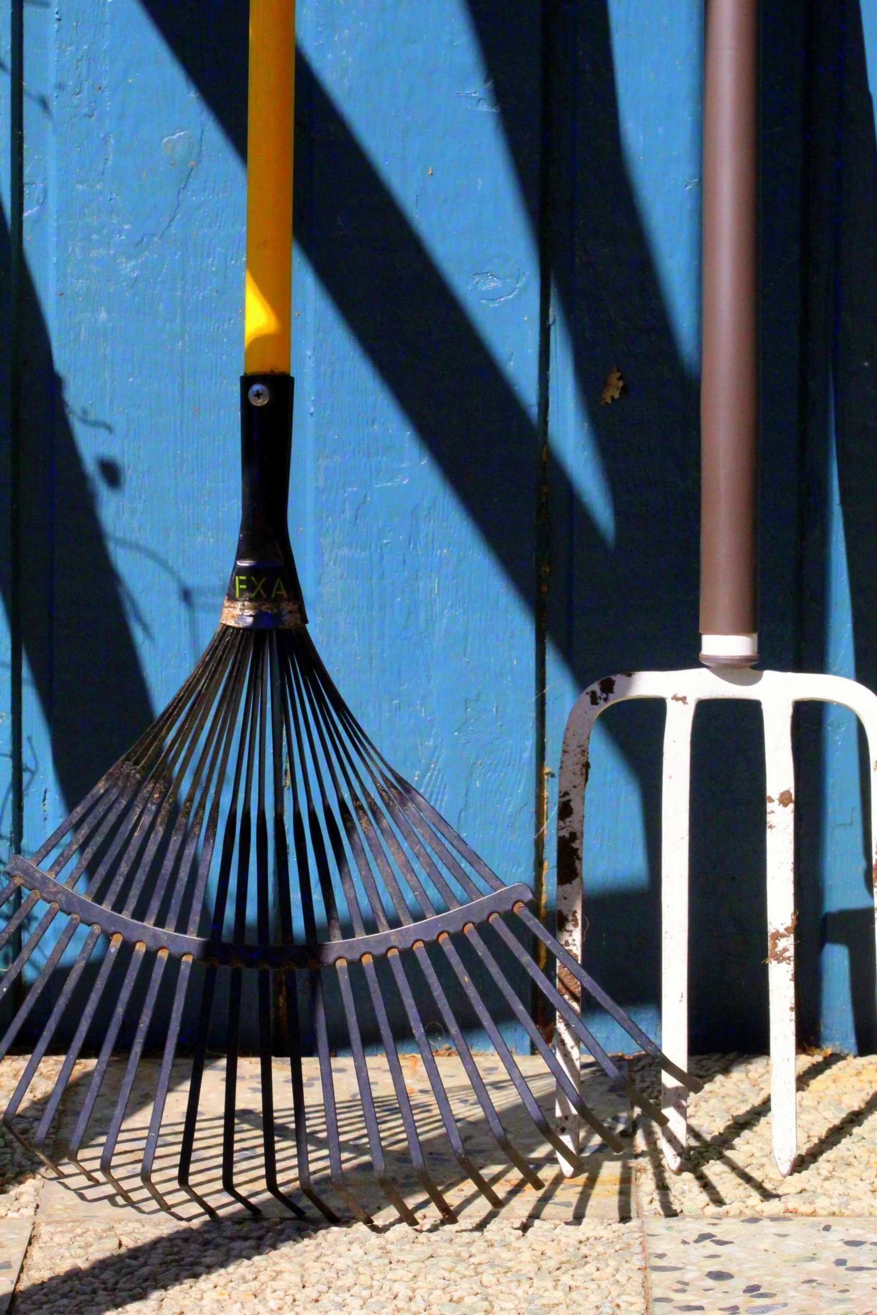 rake and hoe