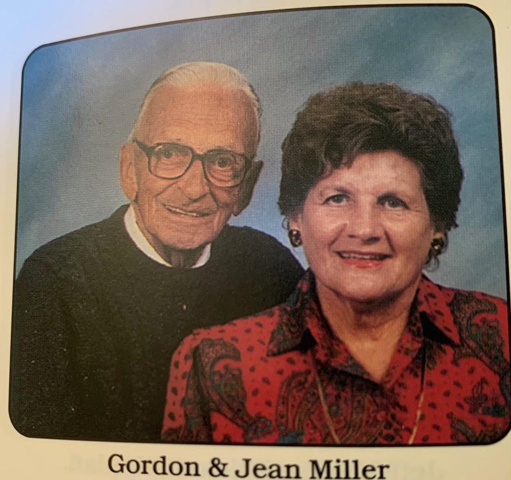 Gordon and Jean Miller