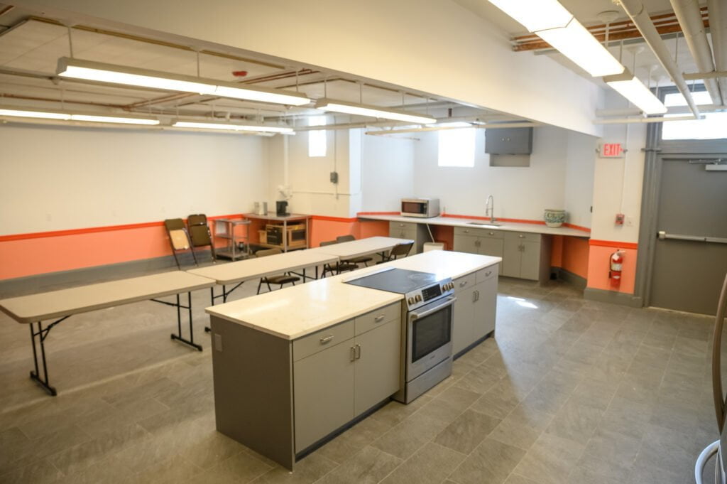 Cooking area of NHCC Kitchen