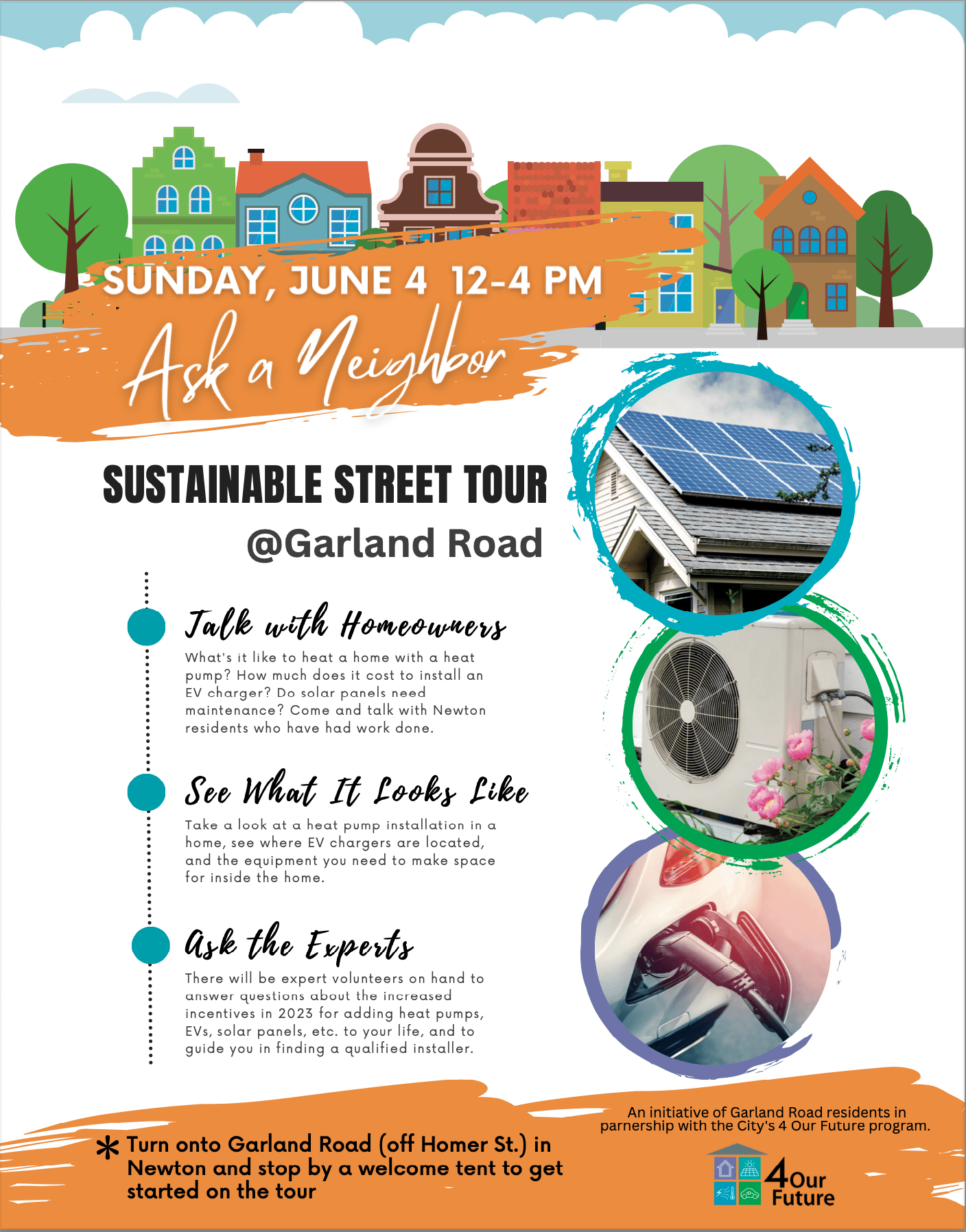 June 4 sustainability tour flyer