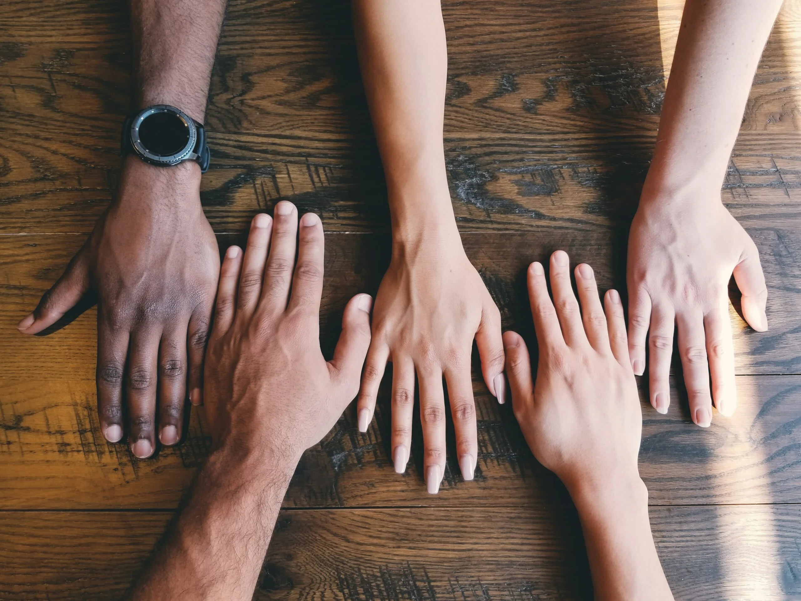 hands diversity