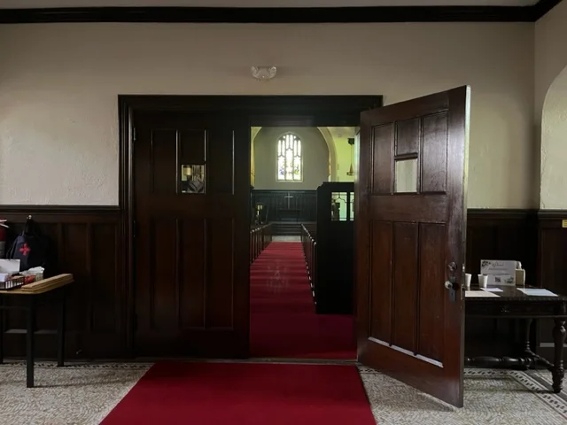 Narthex with minor changes July 2023